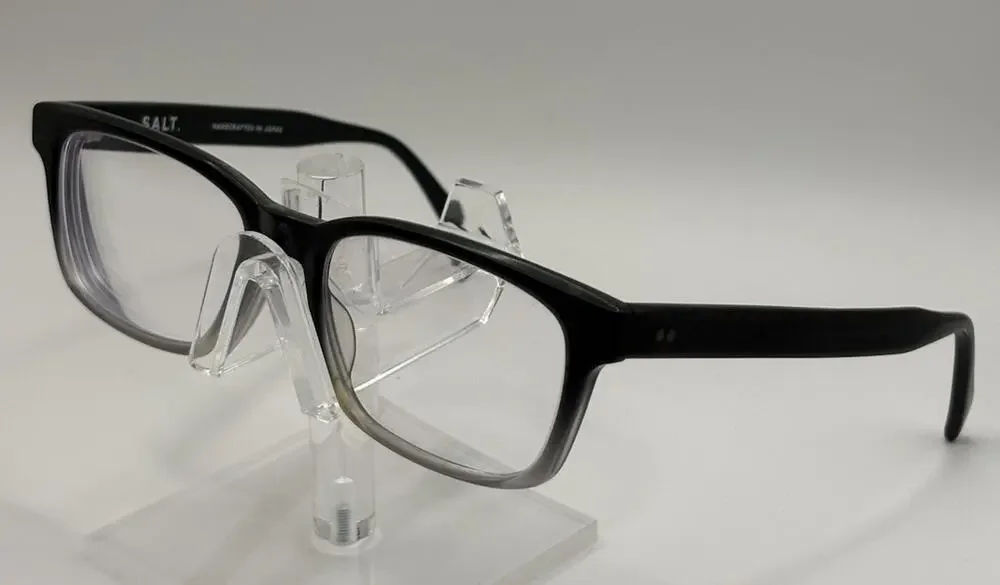 SALT Walter MLNDFG Eyeglasses Frames Black Gray Fade 54-18-151 Japan